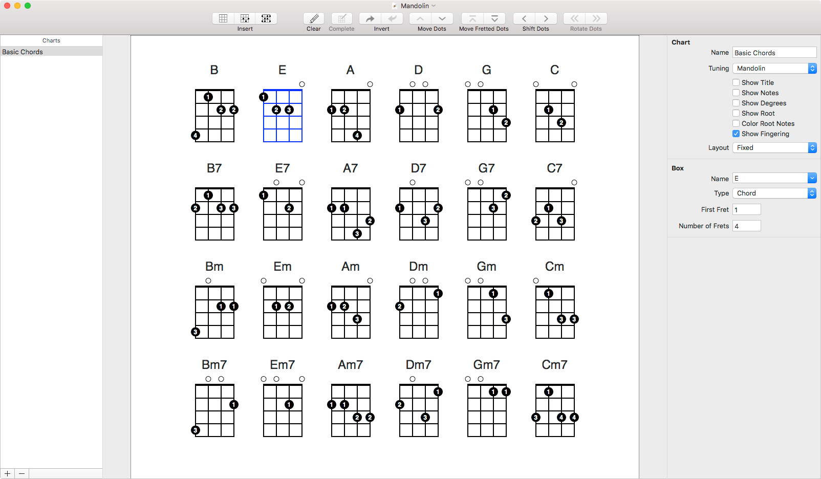 Chords Maker for mac download free